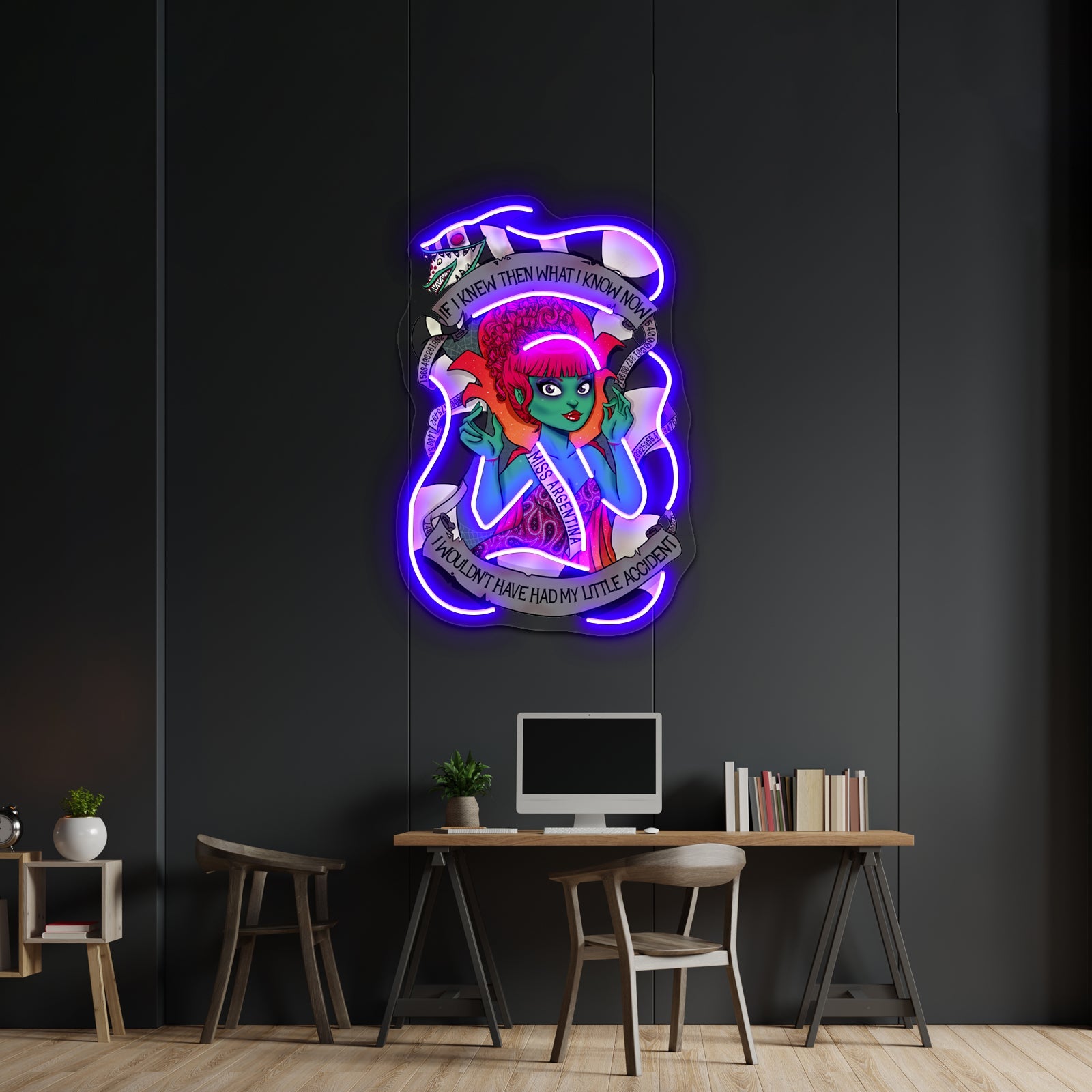 If I Knew Then What I Know Now Artwork Led Custom Signs - Shineneon