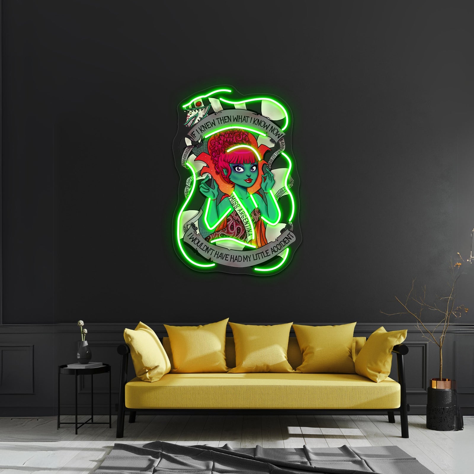 If I Knew Then What I Know Now Artwork Led Custom Signs - Shineneon