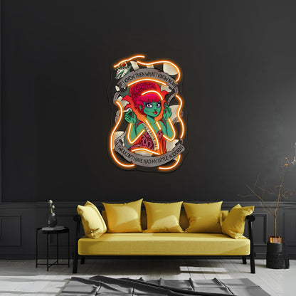 If I Knew Then What I Know Now Artwork Led Custom Signs - Shineneon