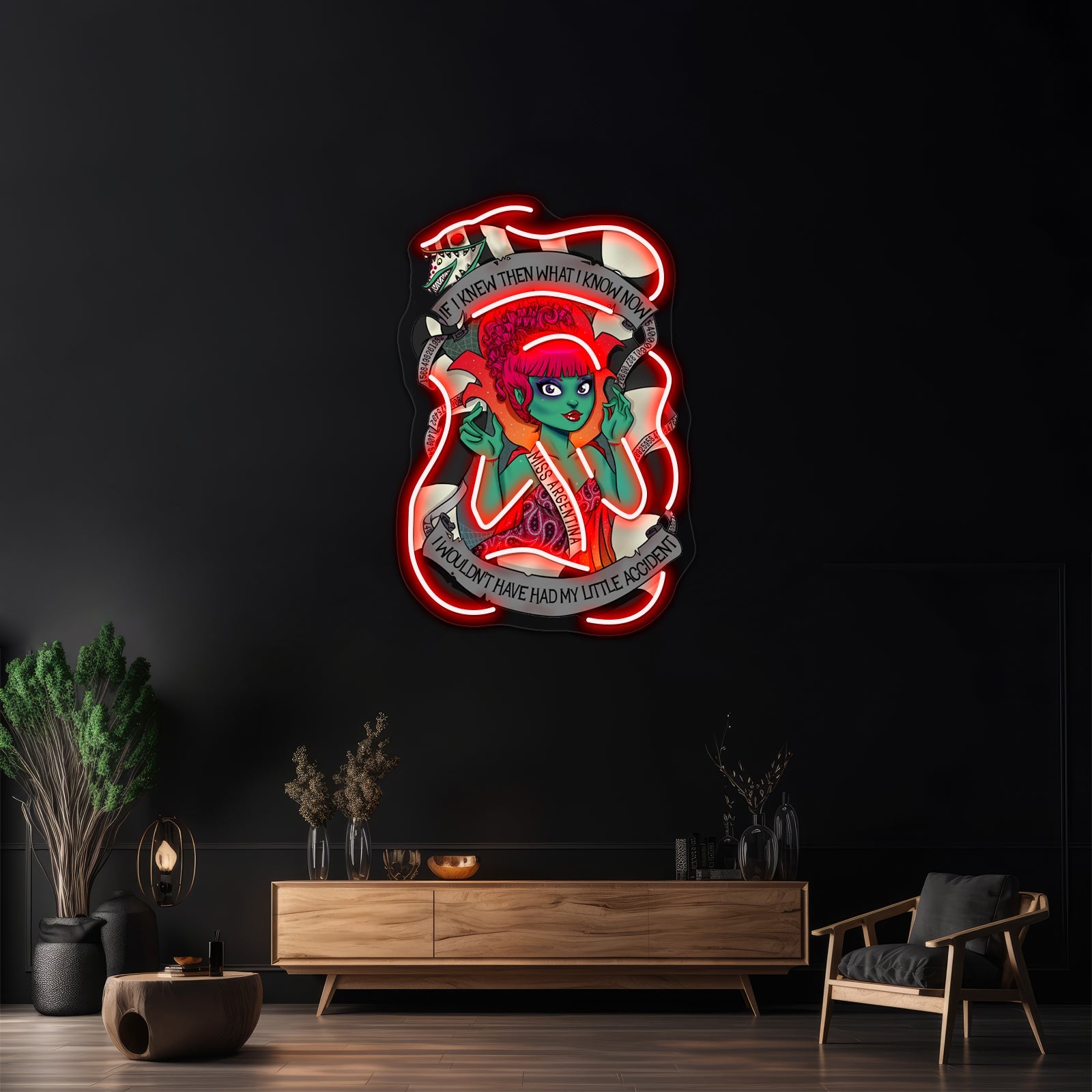If I Knew Then What I Know Now Artwork Led Custom Signs - Shineneon
