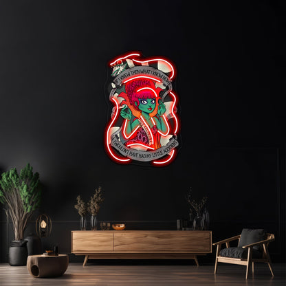 If I Knew Then What I Know Now Artwork Led Custom Signs - Shineneon