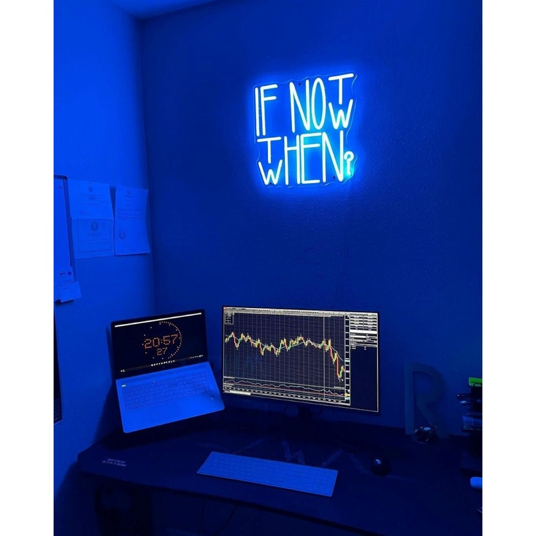 If Not Now Then When Led Sign Business Neon Sign - Shineneon