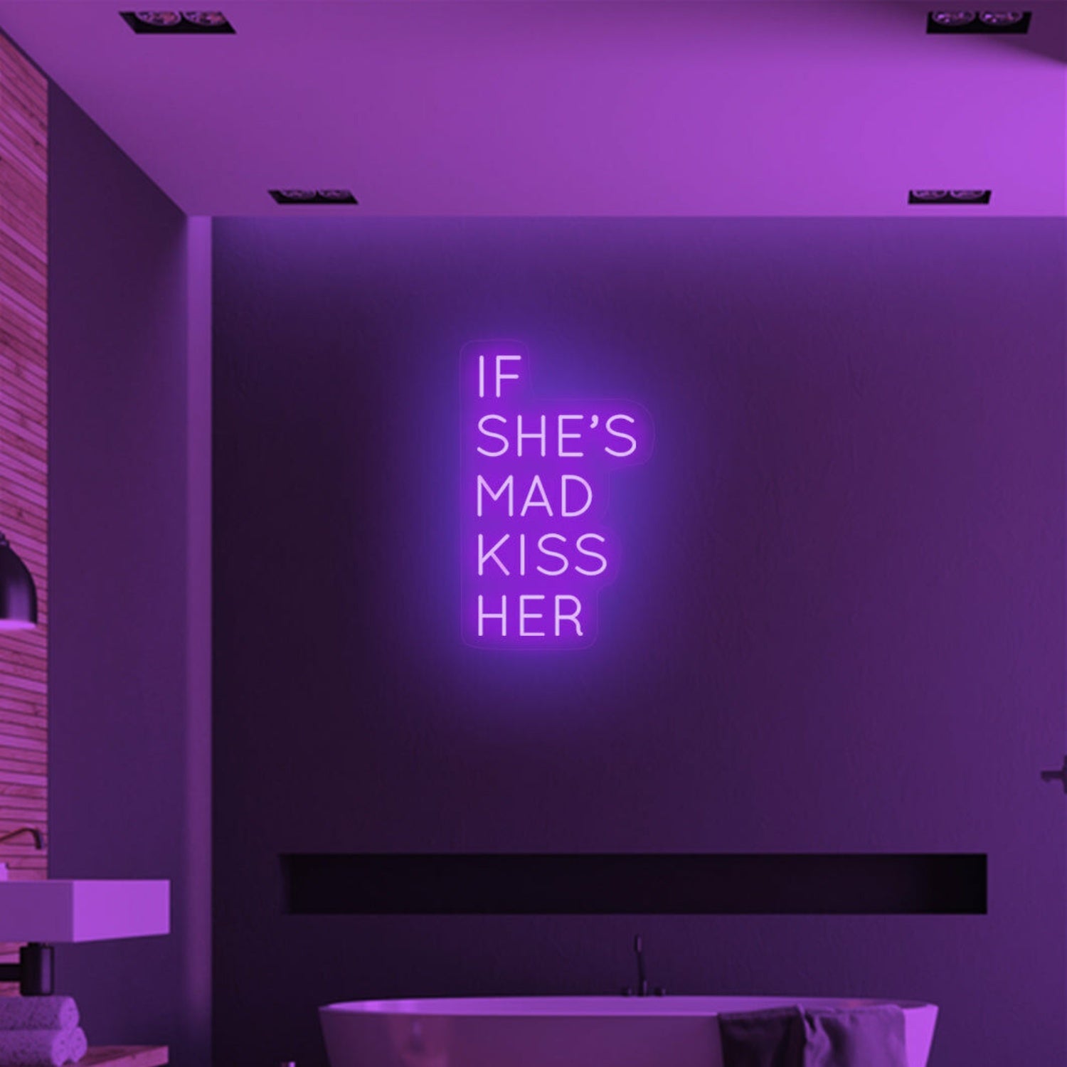 If Shes Mad Kiss Her Neon Advice For Lovers | Shineneon