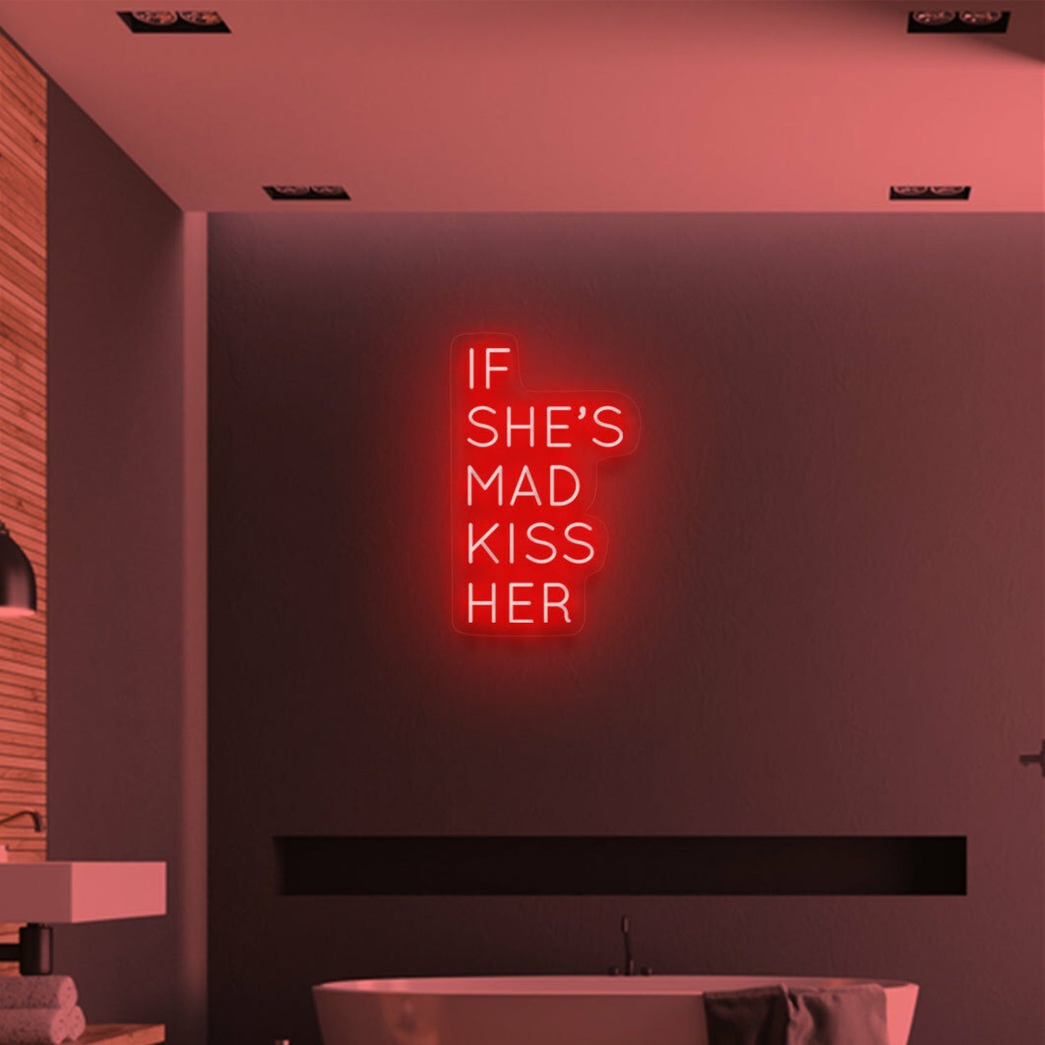 If Shes Mad Kiss Her Neon Advice For Lovers | Shineneon