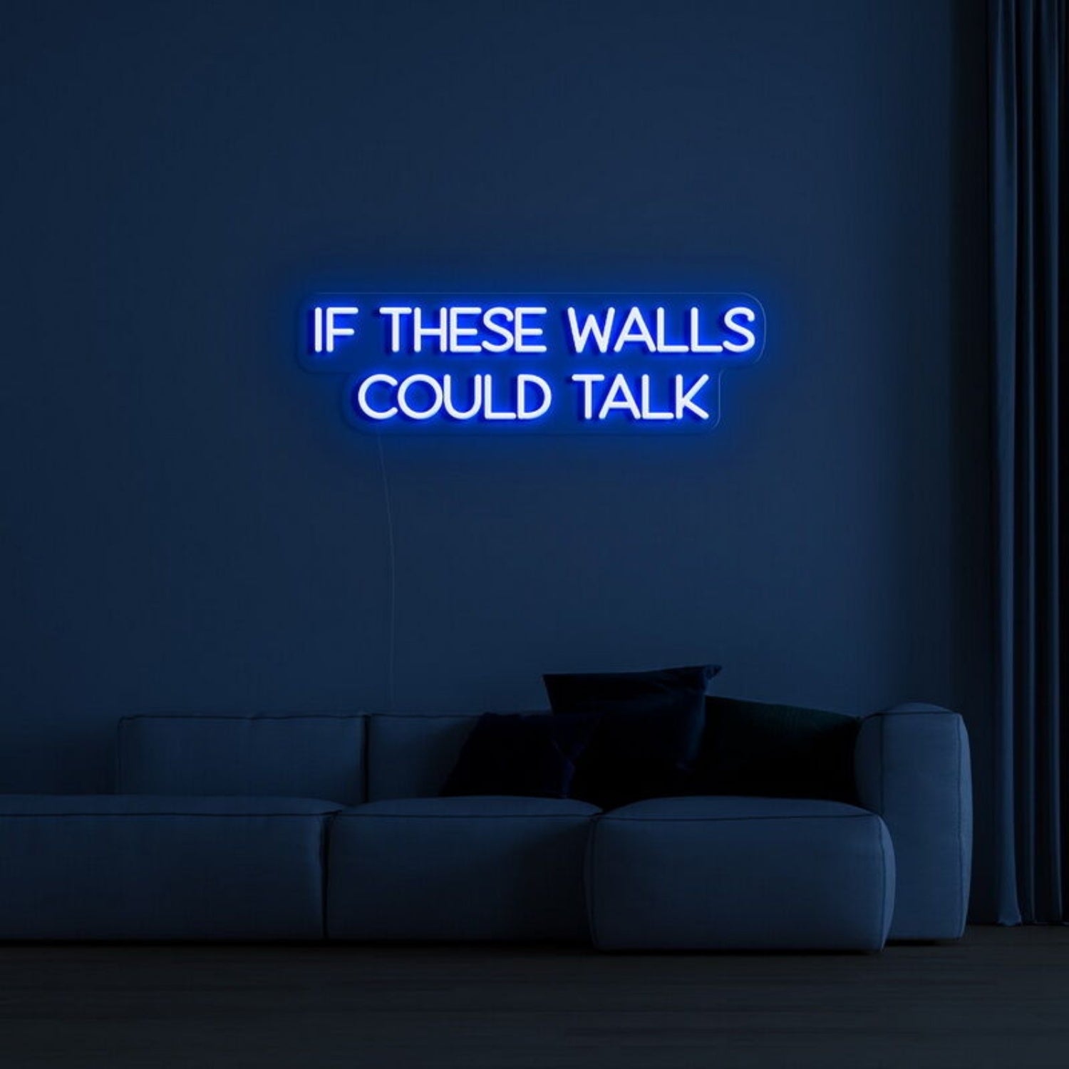 If These Walls Could Talk Led Neon Sign Fand Fun Decor - Shineneon