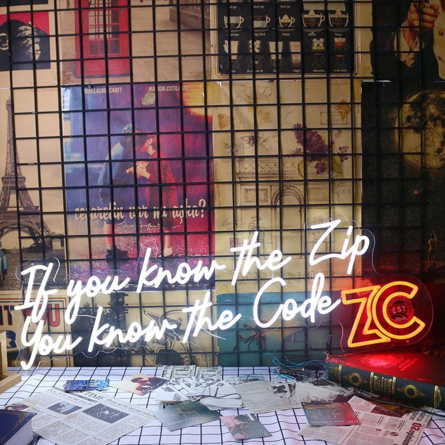 If You Know The Zip You Know The Code Zc Led Neon Sign | Shineneon