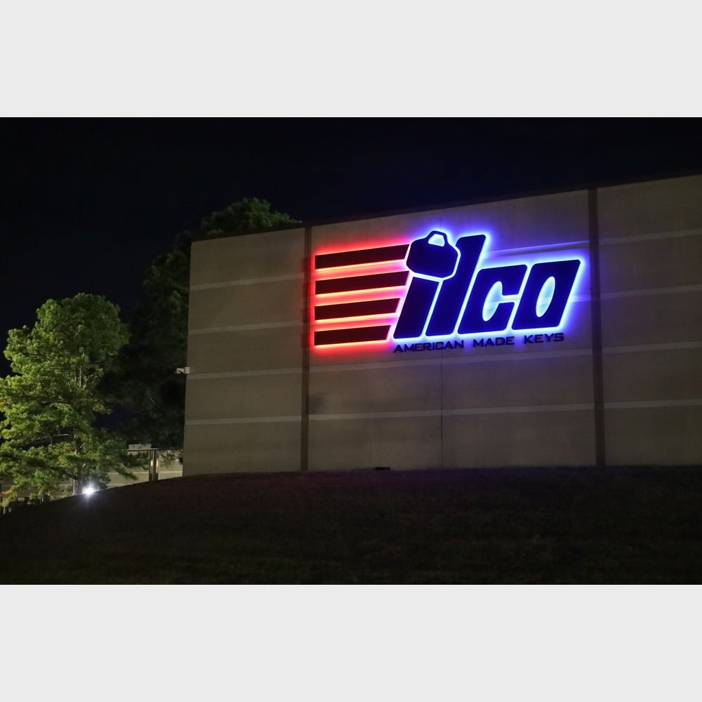 Ilco American Made Keys 3D Backlit Channel Letters Led Light Sign - Shineneon