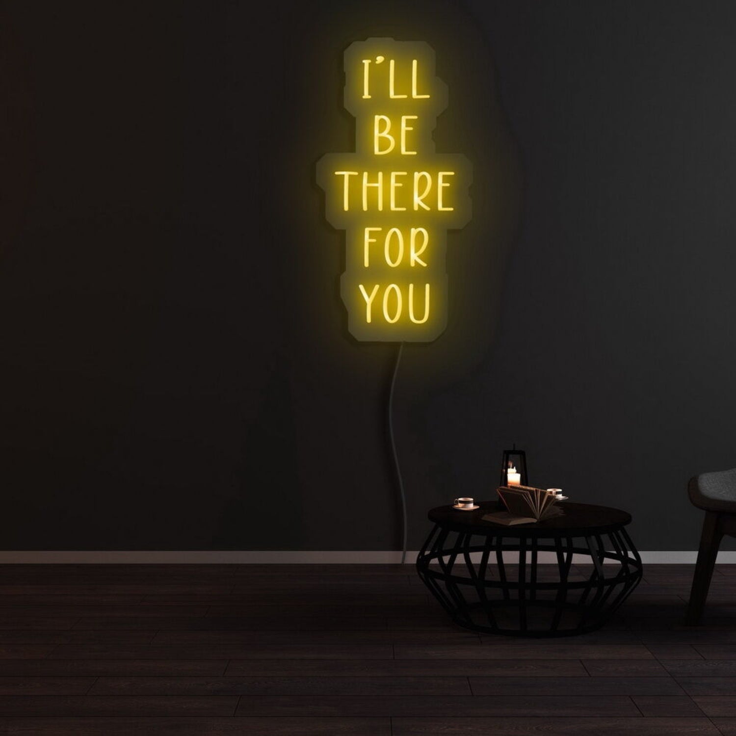 Ill Be There Fyou Led Neon Sign - Shineneon