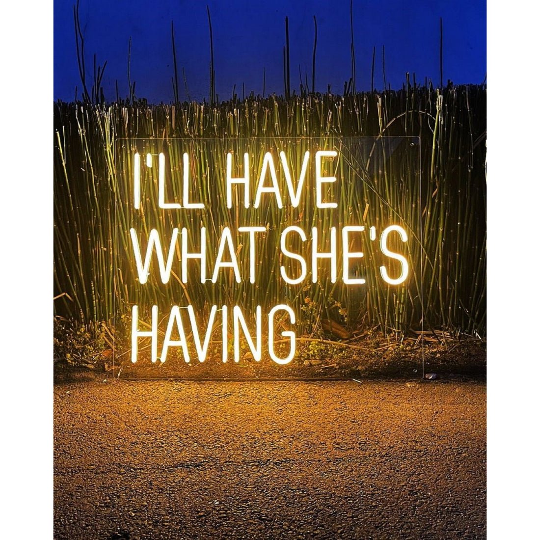 Ill Have What Shes Having Led Sign Business Neon Sign - Shineneon
