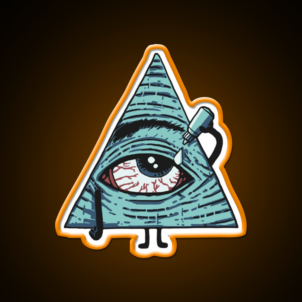 Illuminati Are Baked Hemp Inspired Green Leaf Led Neon Sign Rgb Color - LED neon sign view 6