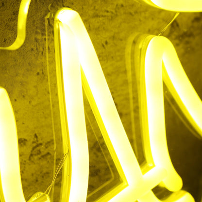 Illy Man Yellow Custom Led Neon Sign - Shineneon