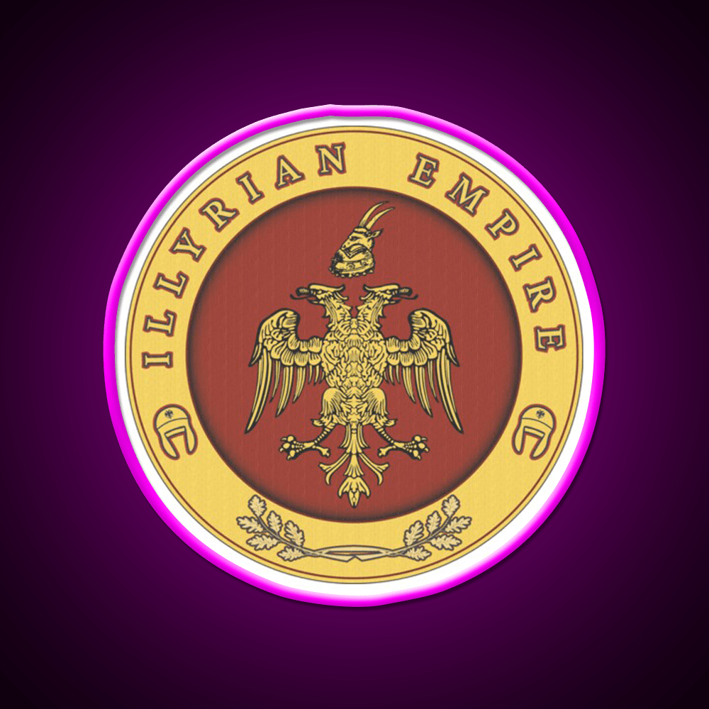 Illyrian Empire Cocktail Bar Decor Led Neon Sign Rgb Color - Shineneon