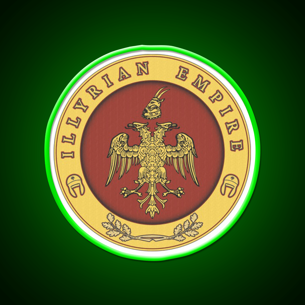Illyrian Empire Cocktail Bar Decor Led Neon Sign Rgb Color - Shineneon
