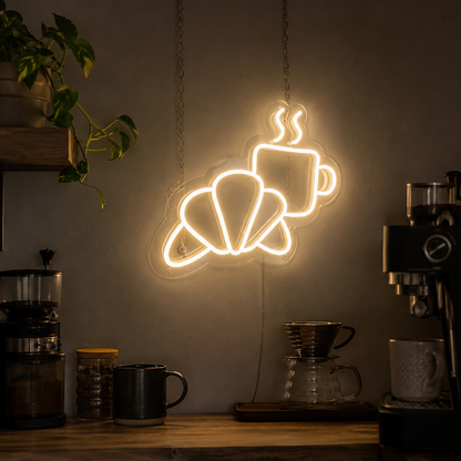 Ilumina O Neon Personalizado Para Restaurante LED Neon Sign - 03 Real Lifestyle Scene