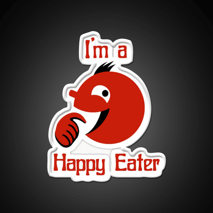 Im A Happy Eater Fast Food Led Neon Sign For Burger Place Rgb Color - Shineneon