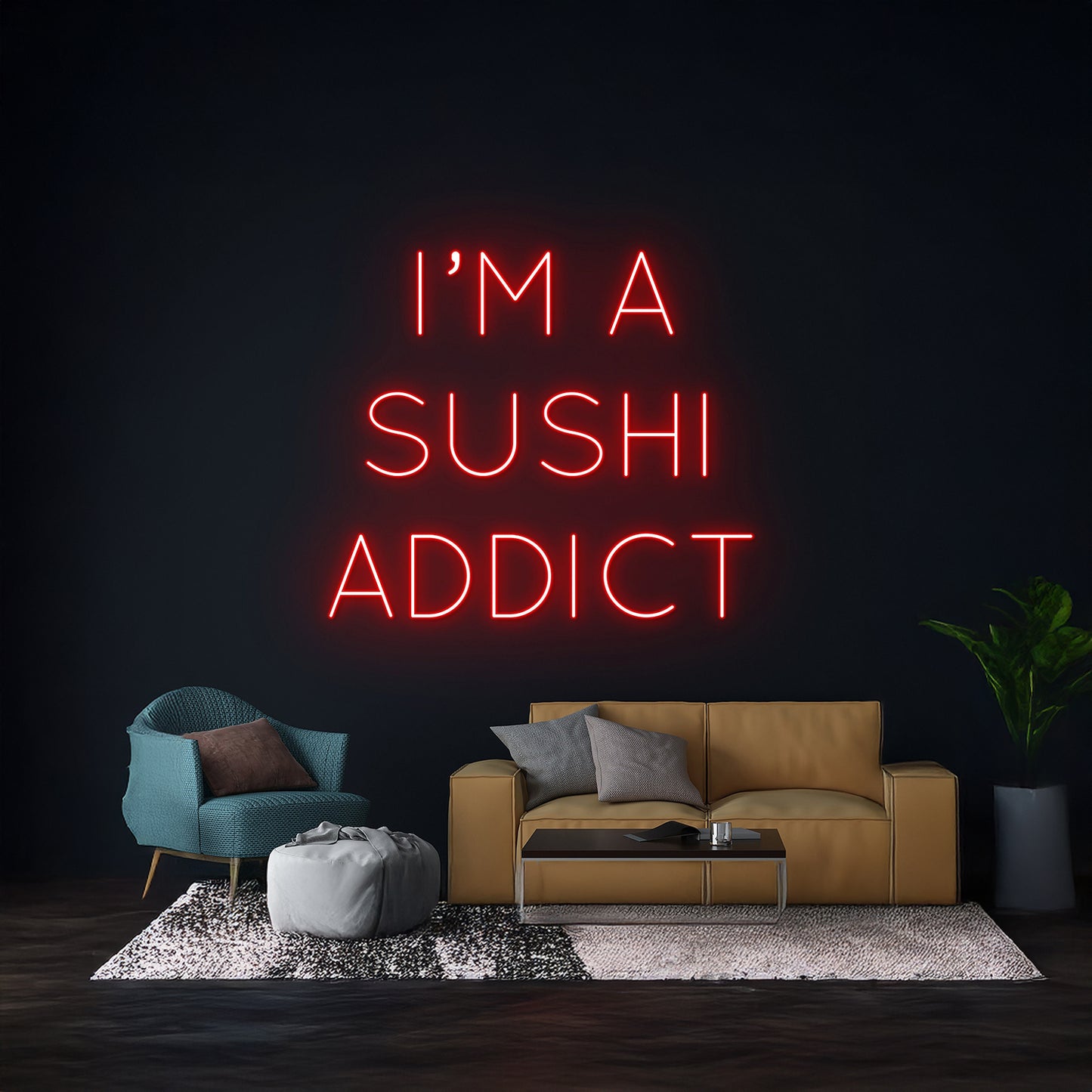 Im A Sushi Addict Neon Sign