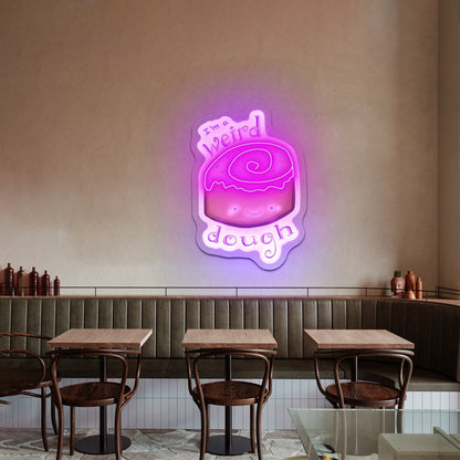 Im A Weird Dough Food Pun Artwork Neon Wall Signs - Shineneon