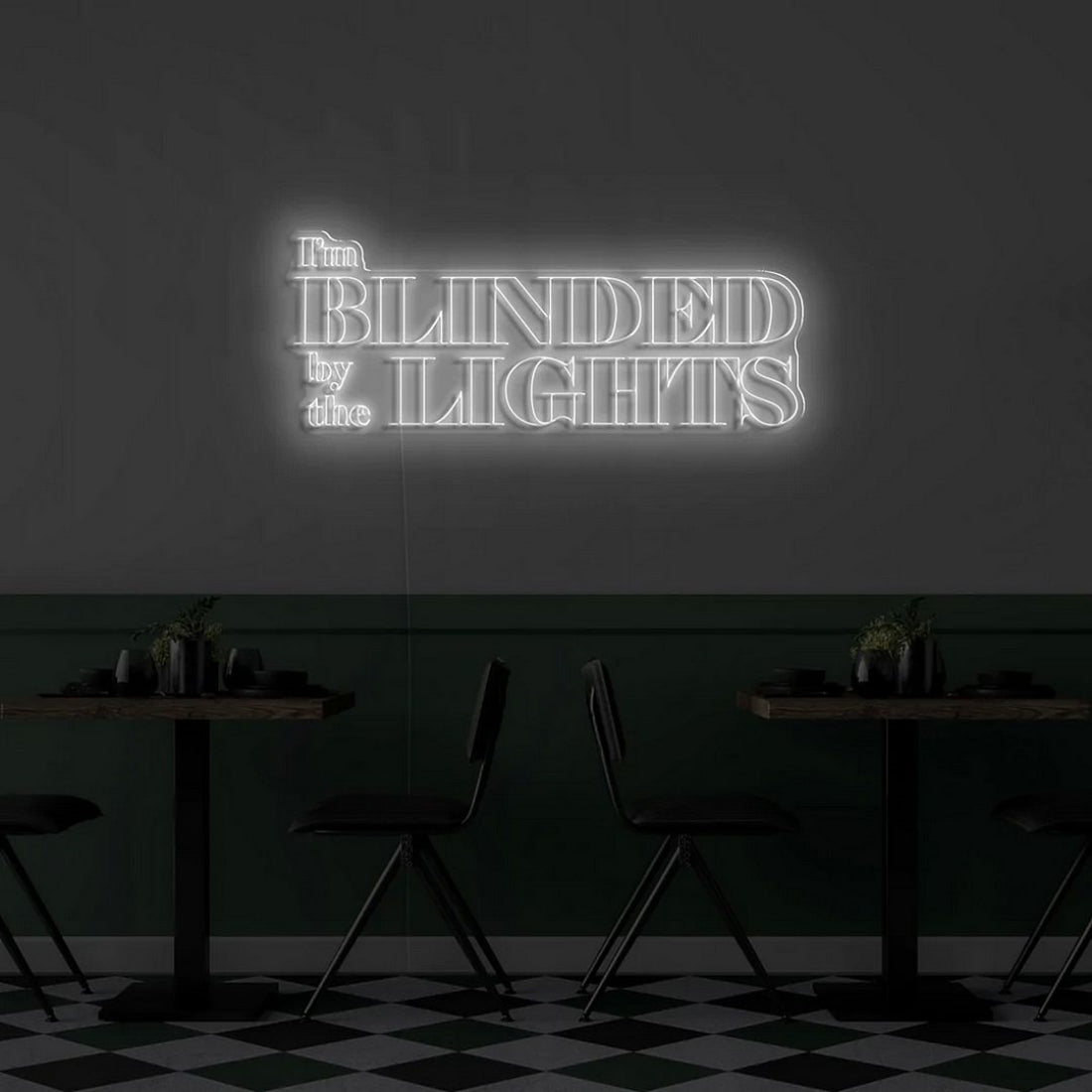 Im Blinded By The Lights Led Sign Business Neon Sign - Shineneon