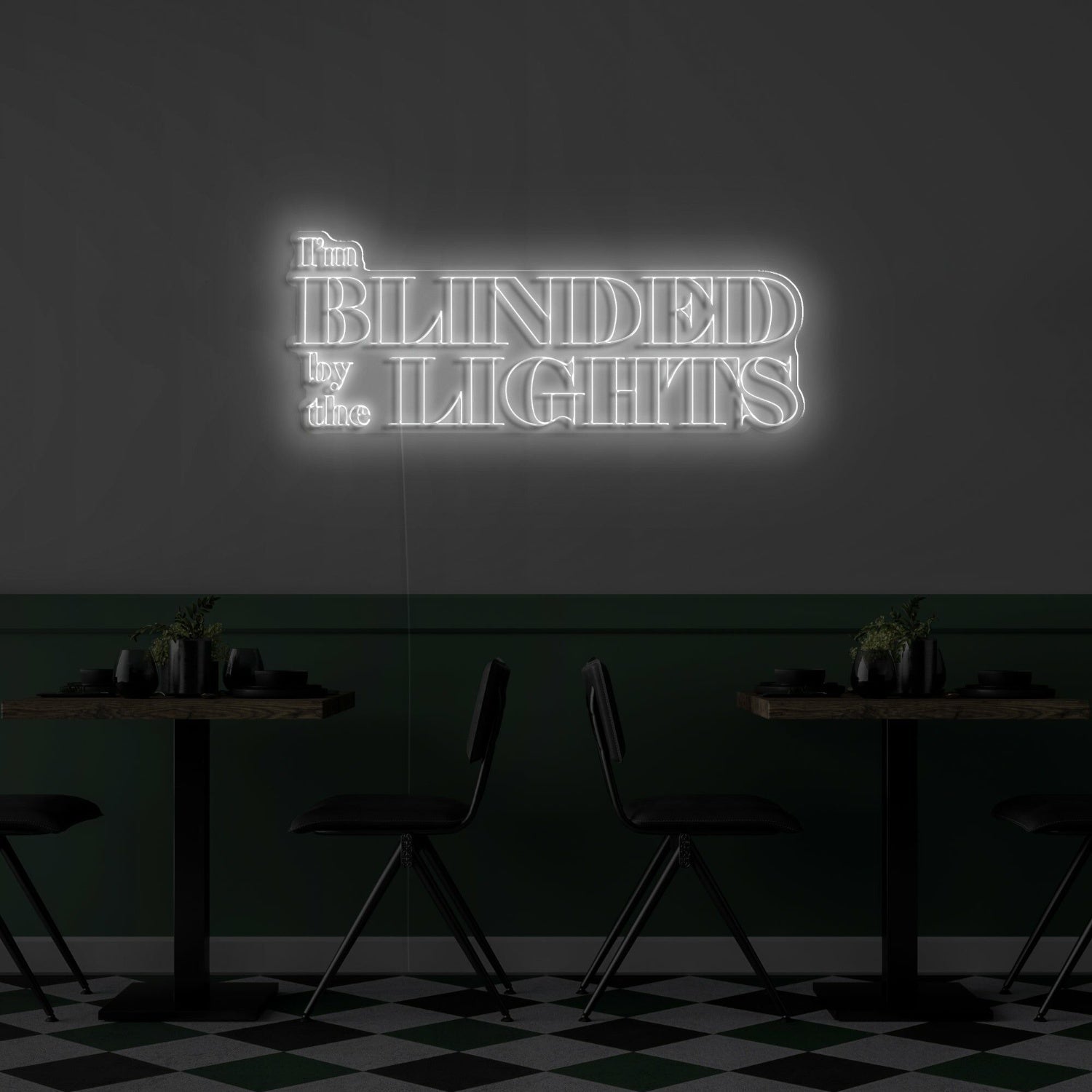 Im Blinded The Lights Led Neon Sign - Shineneon