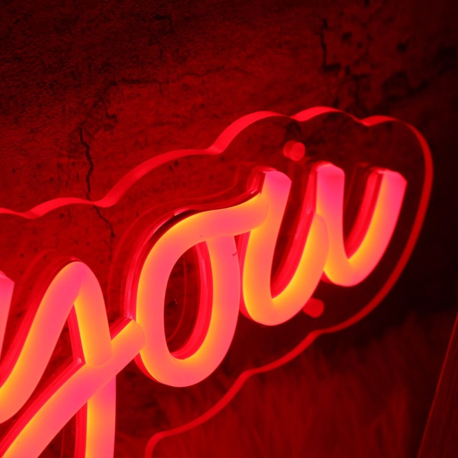 Im Here For You Red Led Neon Sign - Shineneon