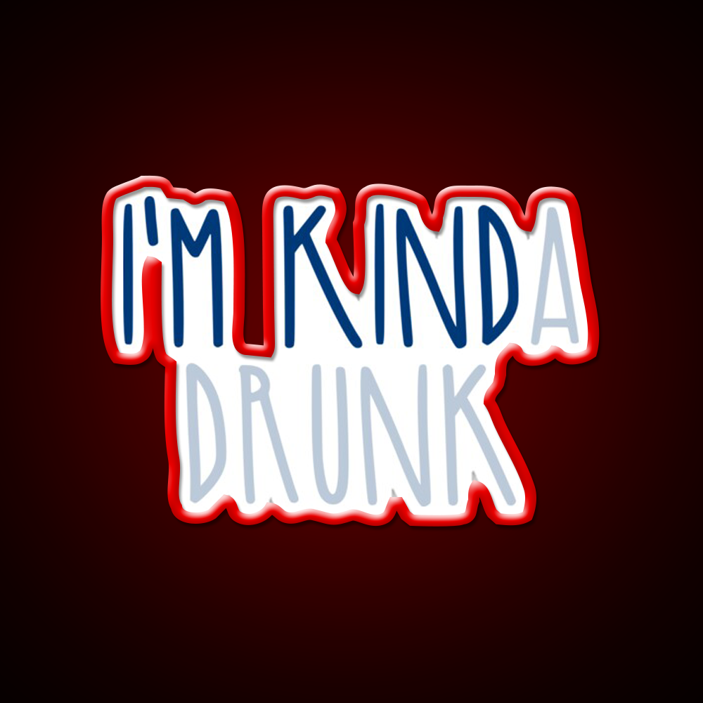 Im Kinda Drunk Man Cave Bar Led Neon Sign Rgb Color - LED neon sign view 10