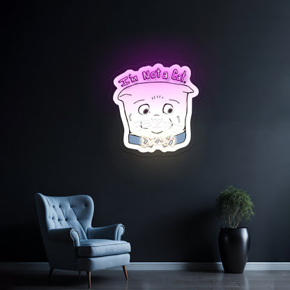 Im Not A Cat Artwork Bar Neon Signs