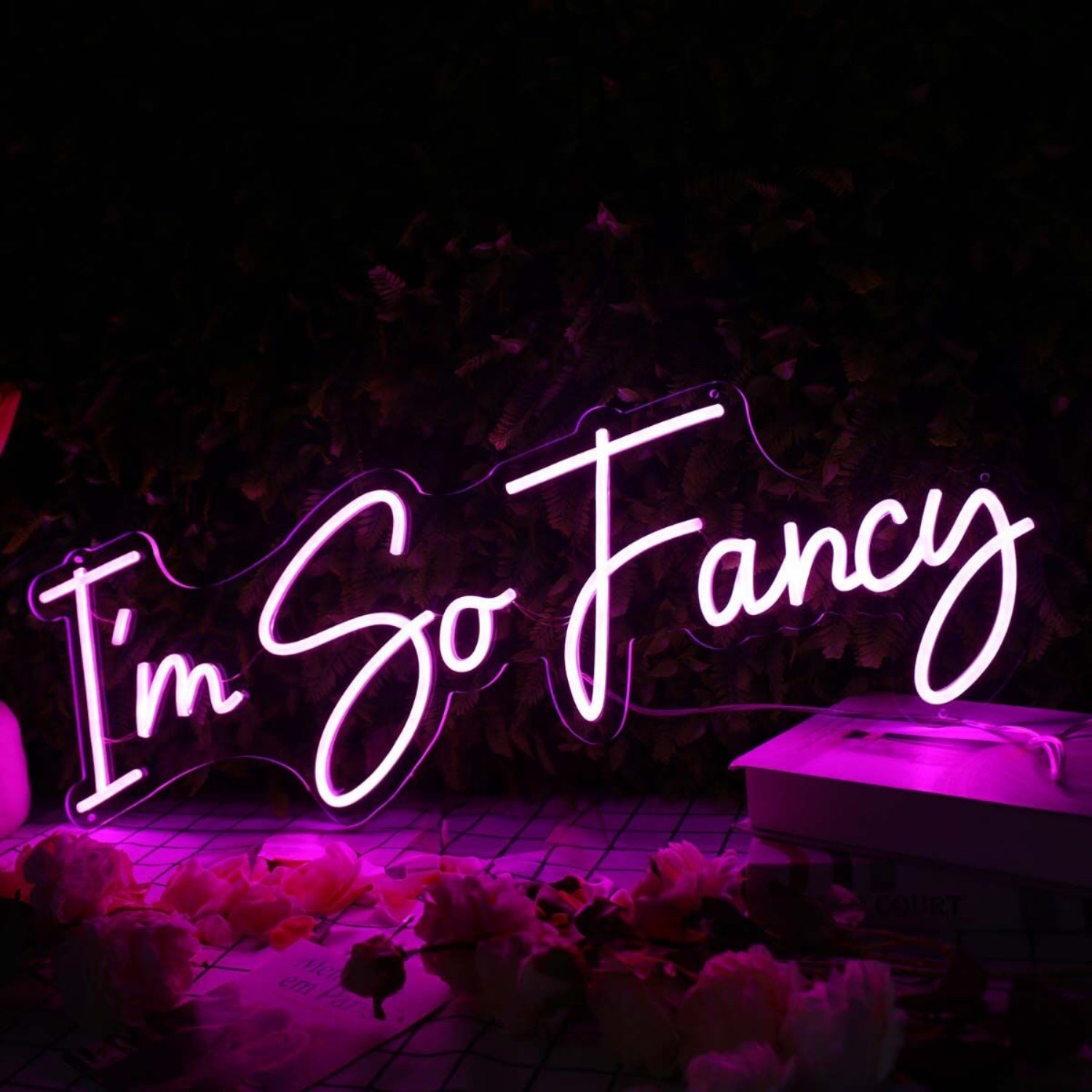 Im So Fancy Purple Led Neon Sign | Shineneon