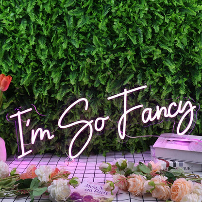 Im So Fancy Purple Led Neon Sign | Shineneon