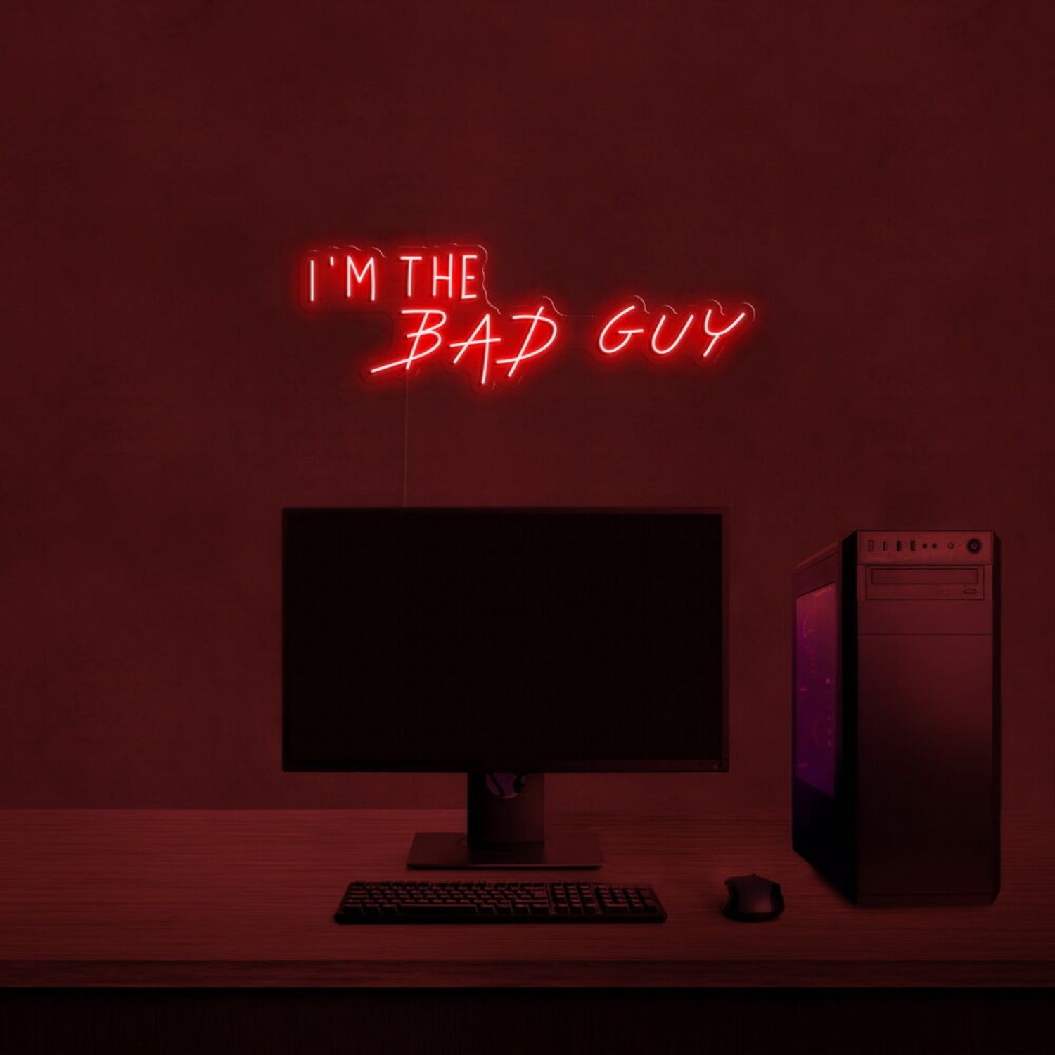Im The Bad Guy Led Neon Sign - Shineneon