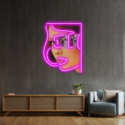 Instant Camera Yellow Artwork Home Decor