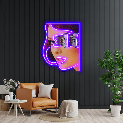 Instant Camera Yellow Artwork Home Decor