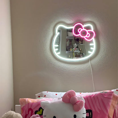 Kitty USB Neon Sign for Bedroom Christmas Gift and Wall Decor
