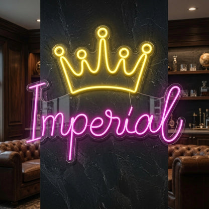 Imperial LED Neon Sign - 02 High-Converting Product Image