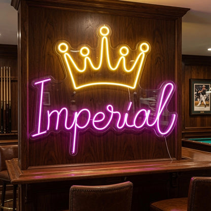 Imperial LED Neon Sign - 03 Real Lifestyle Scene