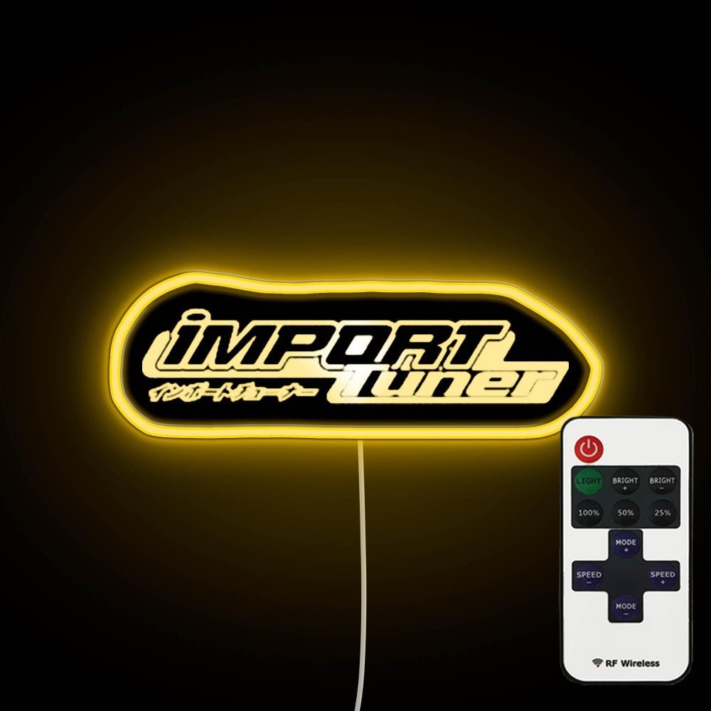 Import Tuner Logo Neon Sign - Shineneon