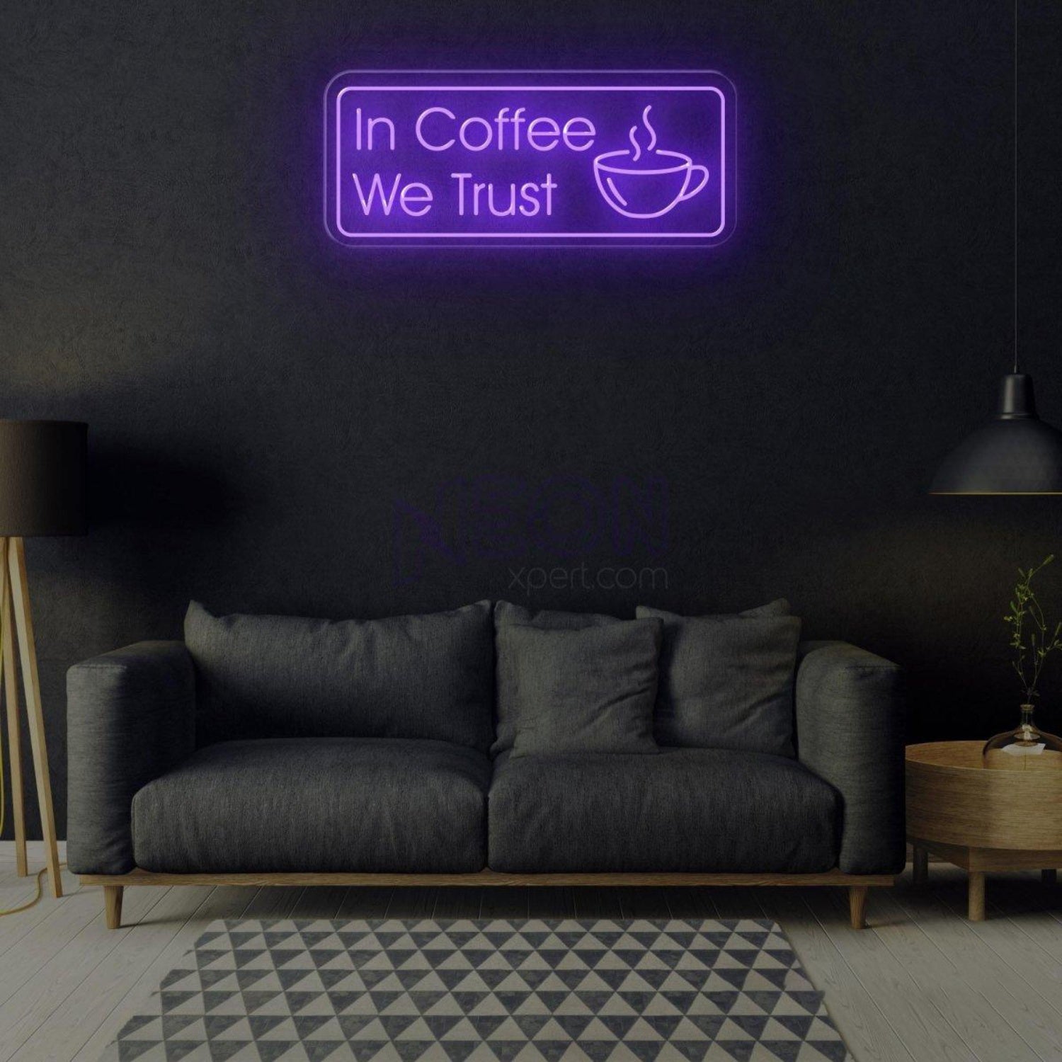In Coffee We Trust Coffee Led Neon Light | Shineneon