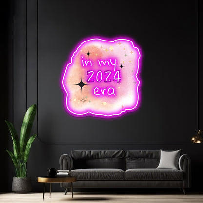 In My 2024 Era Artwork Room Lights Neon