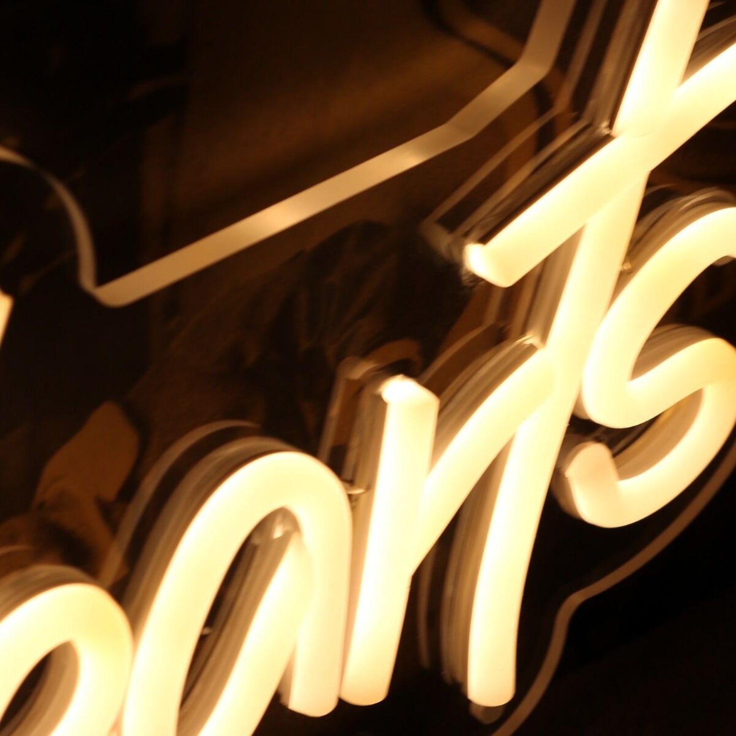 In Our Hearts Yellow Led Neon Sign - Shineneon