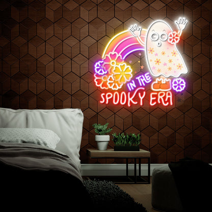 In The Spooky Area Halloween Acrylic Led Neon Sign | Shineneon