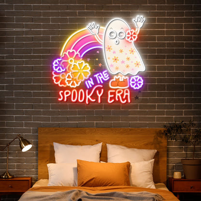 In The Spooky Area Halloween Acrylic Led Neon Sign | Shineneon