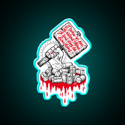 In The Traffic Jams Man Cave Bar Led Neon Sign Rgb Color