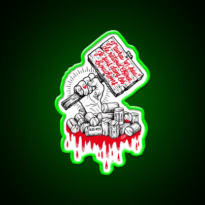 In The Traffic Jams Man Cave Bar Led Neon Sign Rgb Color