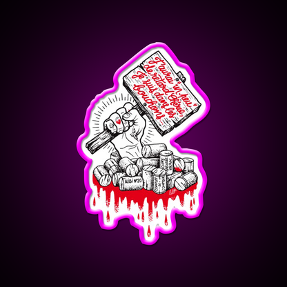 In The Traffic Jams Man Cave Bar Led Neon Sign Rgb Color