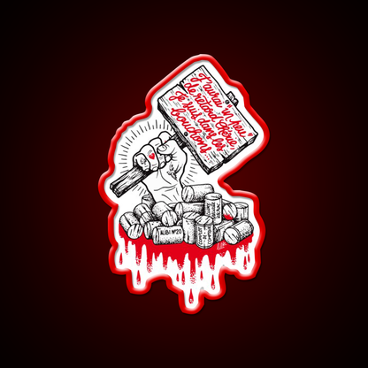 In The Traffic Jams Man Cave Bar Led Neon Sign Rgb Color