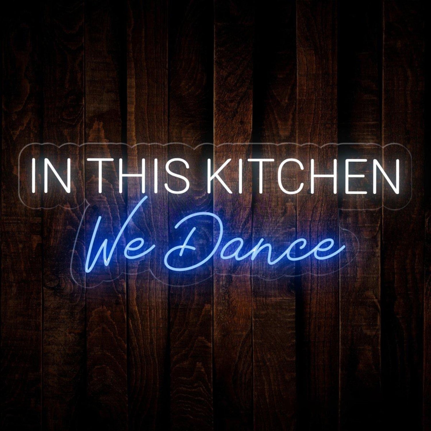 In This Kitchen We Dance Led Neon Sign Retro Kitchen Wall Decor | Shineneon