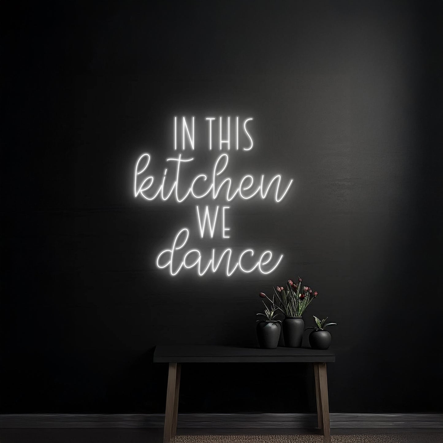 In This Kitchen We Dance Led Neon Signs