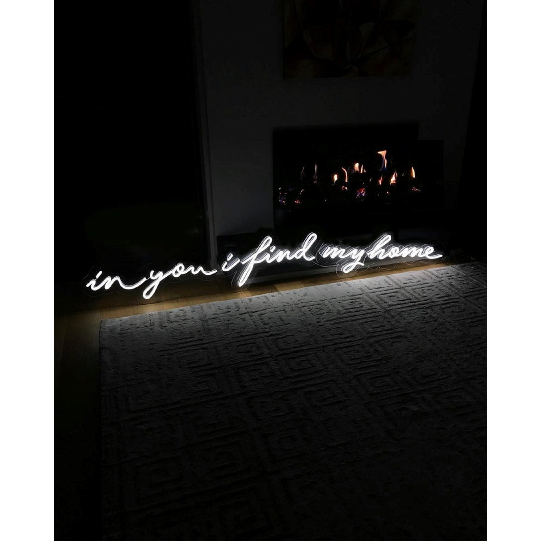 In You I Find My Home Led Sign Business Neon Sign - Shineneon