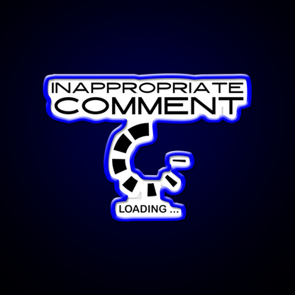 Inappropriate Comment Loading Man Cave Bar Led Neon Sign Rgb Color