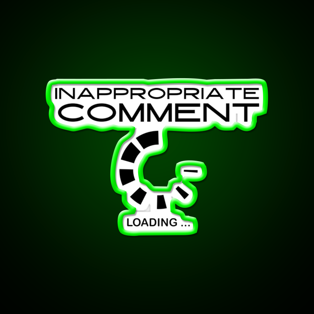 Inappropriate Comment Loading Man Cave Bar Led Neon Sign Rgb Color