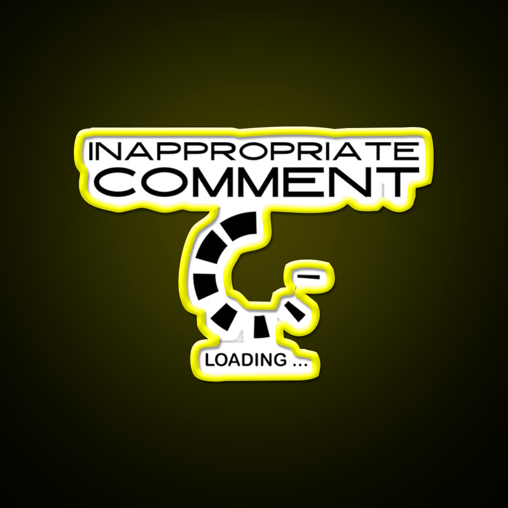 Inappropriate Comment Loading Man Cave Bar Led Neon Sign Rgb Color